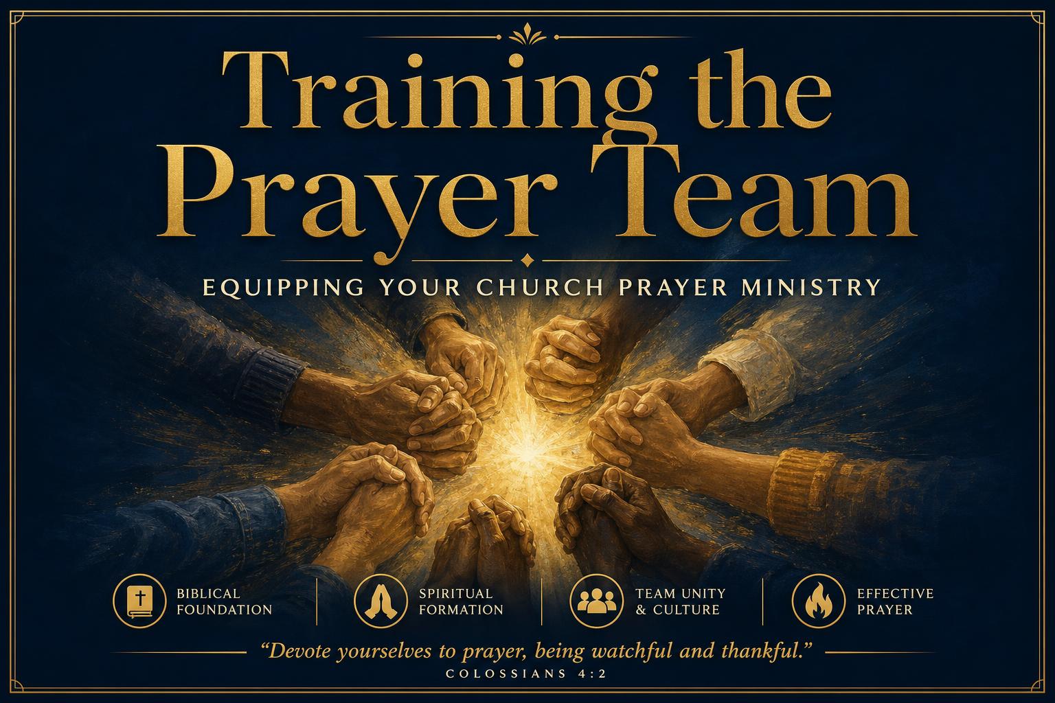 Training the Prayer Team